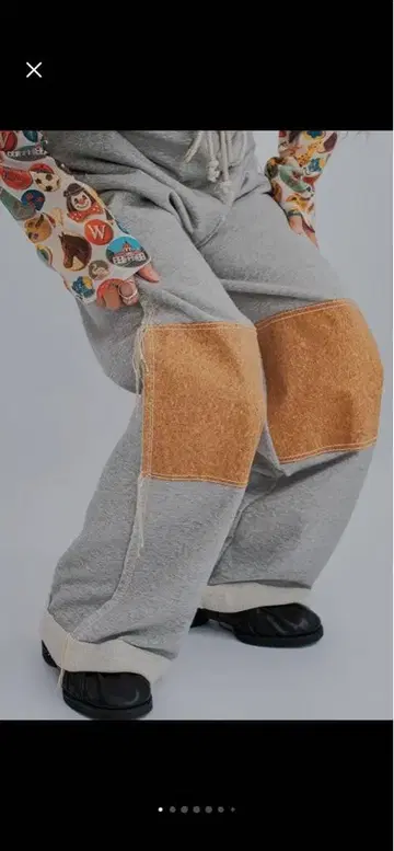 오사켄타로 코르크 스웨트 팬츠