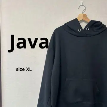 [Java] 자바 클래식 엘프 후드 부착 맨투맨