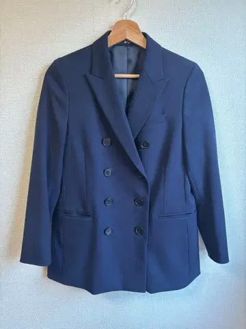 유니클로C 더블 테일러드 자켓 S