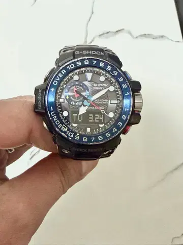 카시오 G-shock GWN-1000B 블랙