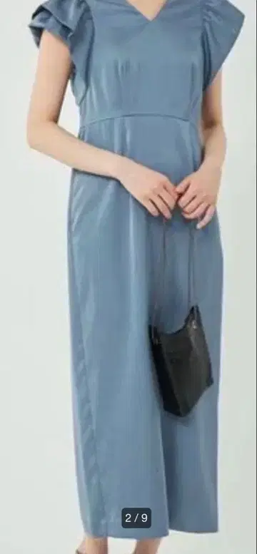 green label relaxing 포멀 오케이션 드레스 블루