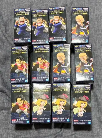 원피스 월드 콜렉터블 갓 밸리 사건 1 4개 x 3