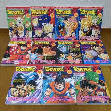 [11권 세트] 드래곤볼 Z 애니메이션 코믹스 극장판 레어 영화 만화판