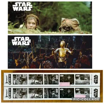 스타워즈 이워크 Happy 복권 포스터