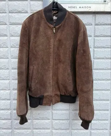 쇼트 스웨이드 레더 재킷 미국제