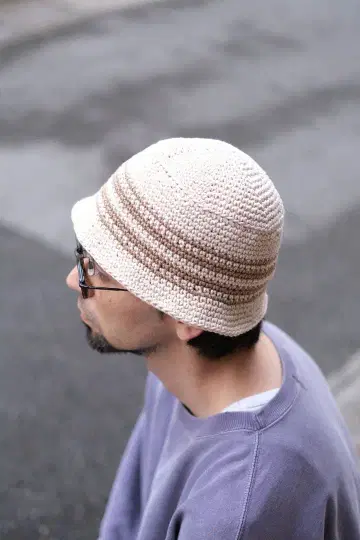 라칼 핸드 니팅 크러셔 햇 크러셔 모자