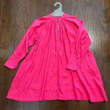 nest Robe / UpcycleLino 핑크 블라우스