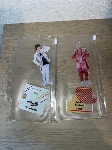 소년 닌자 모토키 와쿠 씨의 아크릴 스탠드