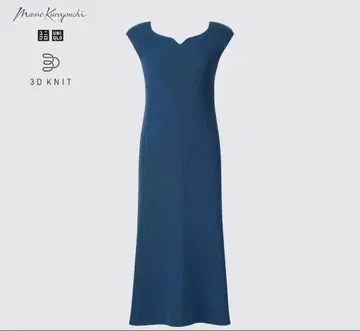 유니클로 마메 쿠로고시 3D 니트 원피스 XL