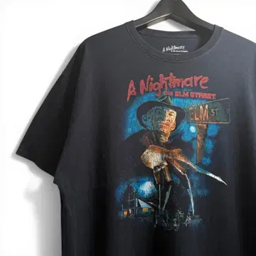 엘름가의 악몽 프레디 프린트 T셔츠 XL H16