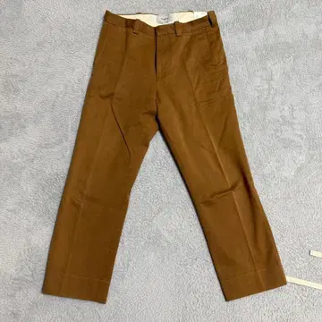 YAECA 테이퍼드 코튼 트라우저