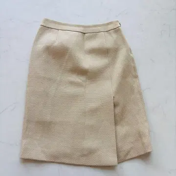 폴 스튜어트 스커트 자카드 베이지 M (F135)