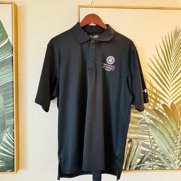 하와이 대학교 마노아 캠퍼스 언더아머 피케 셔츠 M 사이즈 루즈핏