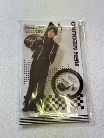 SnowMan Dome Tour ON 아크릴 스탠드 메구로 렌