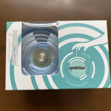 MAGICYOYO 스핀 기어 크리스탈 요요 (클리어 블루) 새상품