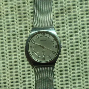 BERING 손목시계 배터리 교체 필요