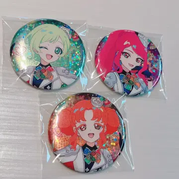 아이프리 패밀리마트 홀로그램 캔뱃지 사쿠라 린린 아이리