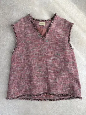 유나이티드 애로우즈 F 사이즈 트위드 베스트