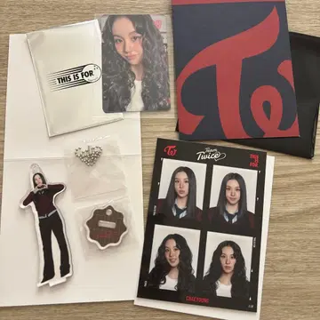 TWICE THIS IS FOR IN JAPAN 국립 굿즈 채영
