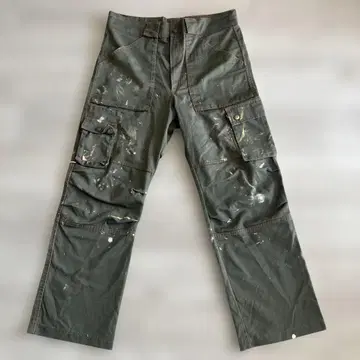 sui vintage 구매 Vega 카고 팬츠 리얼 페인트