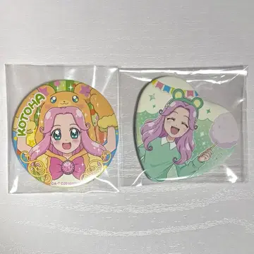 마법사 프리큐어 기적의 마법! 모후룬 캔뱃지 영화 극장판 하나카이 코토하