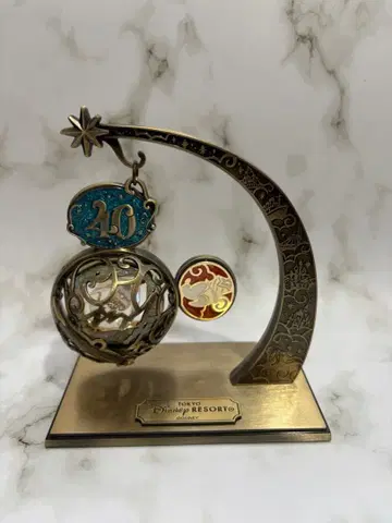 도쿄 디즈니 리조트 40주년 한정판 굿즈 모먼츠 고 라운드 상자 없음