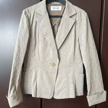 PINORE 베이지 테일러드 자켓 38