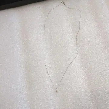 심플 싱글 볼 다이아몬드 플라티나 850 목걸이