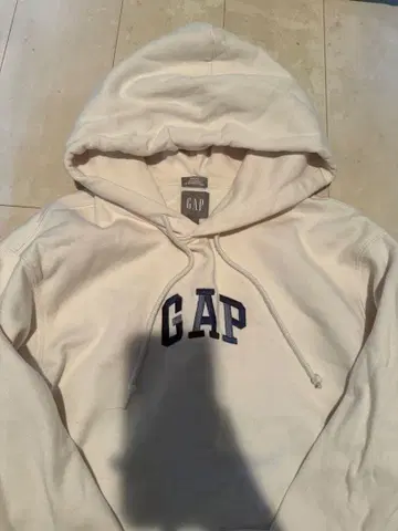 GAP 후드 부착 후드티 화이트