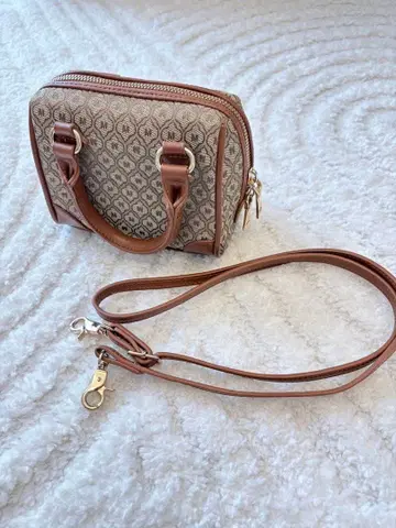 [새상품급] MOUSSY MONOGRAM MINI BOSTON BAG