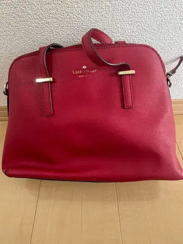 케이트 스페이드 숄더백 빨간색