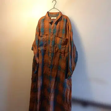 이치앤티크스 롱 셔츠 원피스