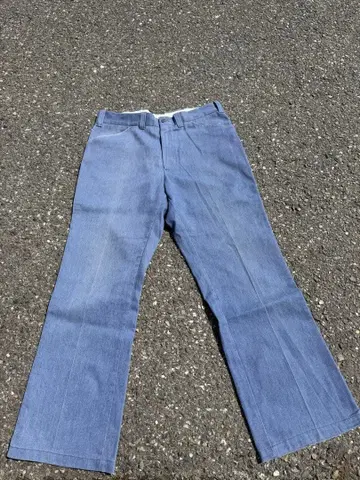 70s 코듀로이 플레어 팬츠 JCPenny 빈티지 탈론 지퍼