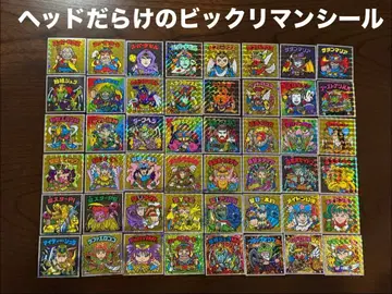 헤드가 가득한 빅쿠리맨 씰