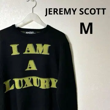 JEREMY SCOTT 제레미 스콧 스웨터 I AM LUXURY