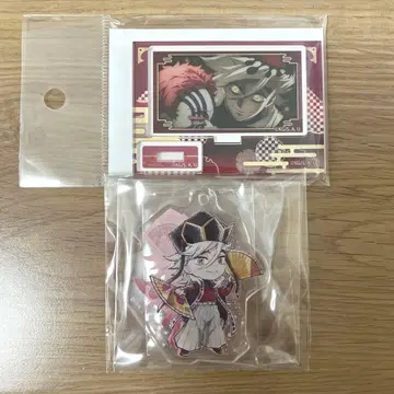 귀멸의 칼날 도우마 메모리즈 미니 스탠드 제일복권 키링