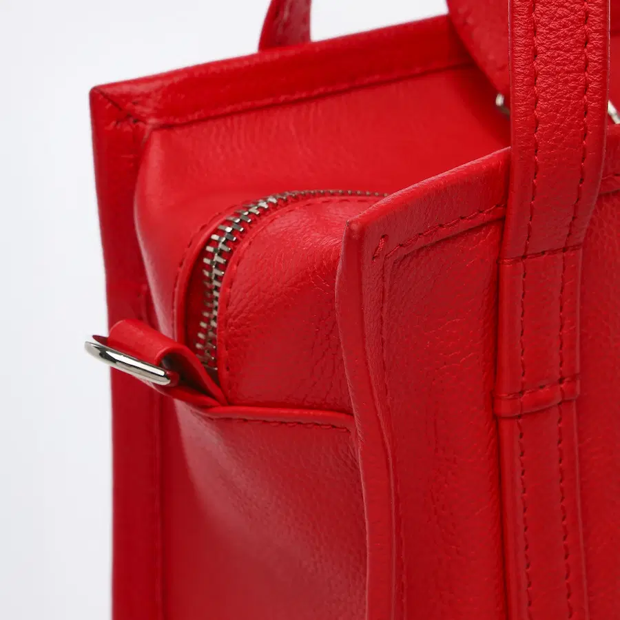 巴黎世家(Balenciaga)Bazar购物袋 XXS 红色