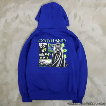 베르세르크 미우라 켄타로 갓 핸드 후드티 어패럴 XL 대베르세르크전