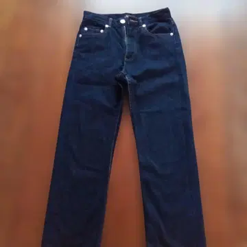 A.P.C. JEAN STANDARD COURT 사이즈 25 다크 블루
