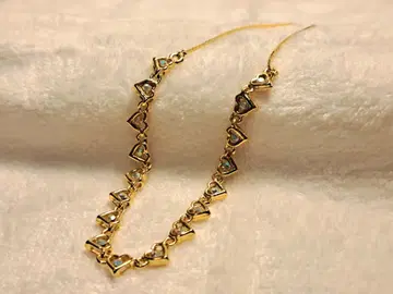 [ 배송비 포함 익명 배송 ] 하트 모양 골드 컬러 목걸이