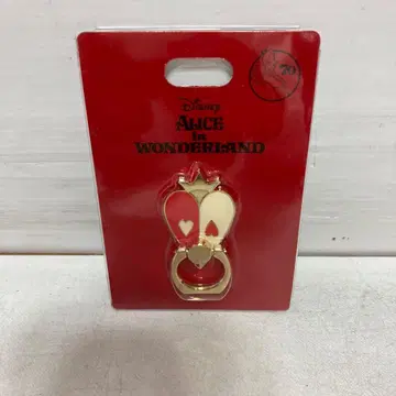 이상한 나라의 앨리스 하트의 여왕 스마트폰 링 미개봉