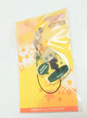 타냐 스트랩 아크릴 키링 아크릴 이어폰 잭 액세서리 유녀전기