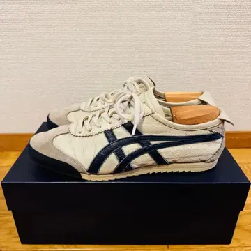 오니츠카타이거 멕시코66 디럭스 일본제 아이보리 x 네이비 26