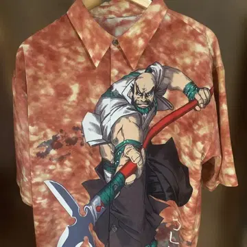 CLENCH 반팔 셔츠 사이즈 표기 L 폴리에스테르 100%