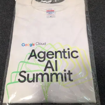 Google Cloud Agentic AI Summit 티셔츠 M 사이즈