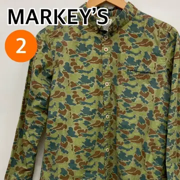 MARKEY'S 상의 긴팔 셔츠 밀리터리 2 [ CT2134 ]