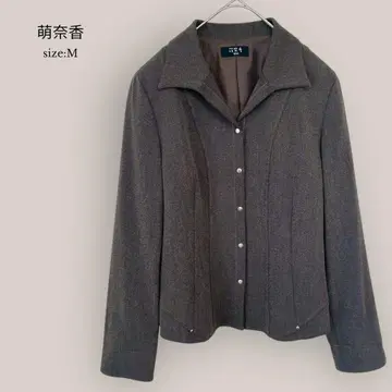 모나카 새상품급 자켓 브라운 봄 자켓 MUJI
