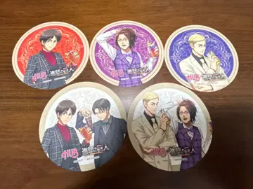 진격의 거인 HUB 코스터 리바이 엘렌 한지 엘빈 콜라보