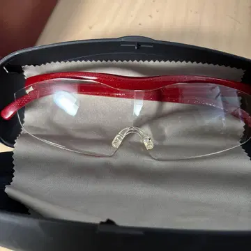 Hazuki 하즈키 루페 라지 1.32배 클리어 루비 새상품