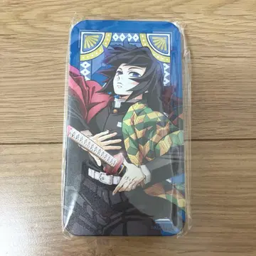 귀멸의 칼날 토미오카 기유 슬라이드 캔 케이스 미니 클립 포함